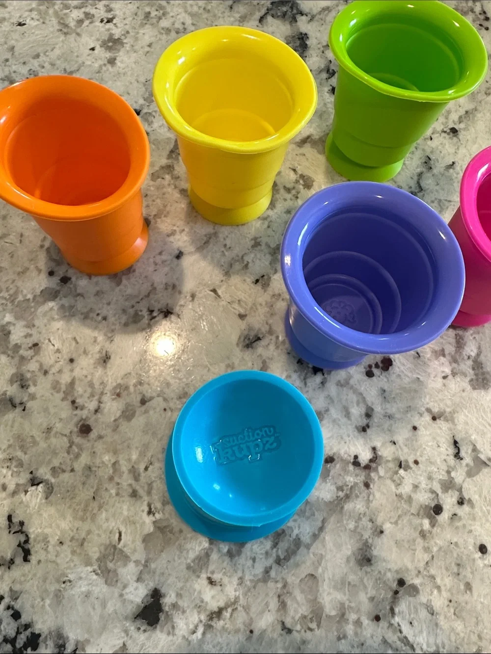 Colorful Stacking Cups - Multicolor Educational Bath & Play Cups